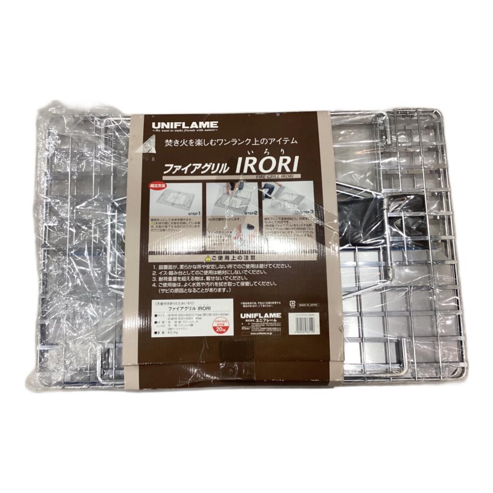 UNIFLAME (ユニフレーム) 囲炉裏テーブル シルバー ファイアグリル