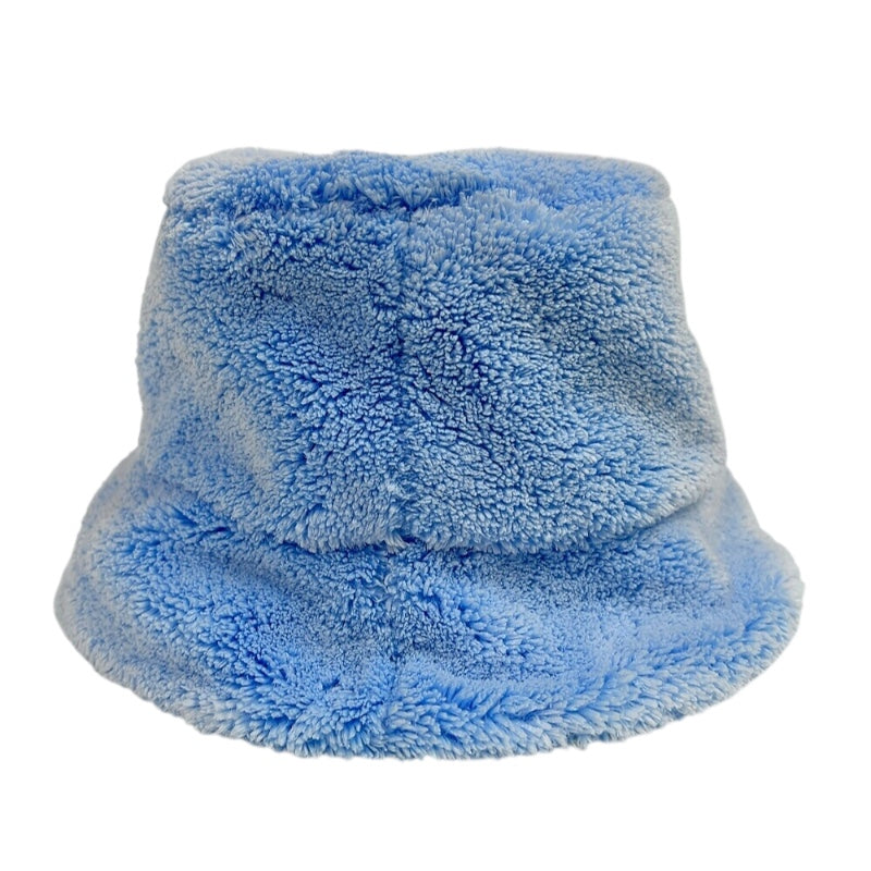 プラダ PRADA バケットハット 1HC137 2DXO ライトブルー ポリエステル