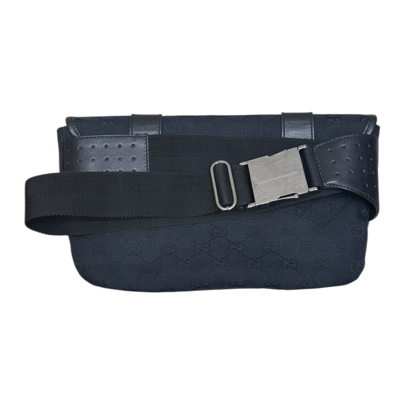 グッチ GUCCI GGキャンバス ボディバッグ 145851 ブラック GG