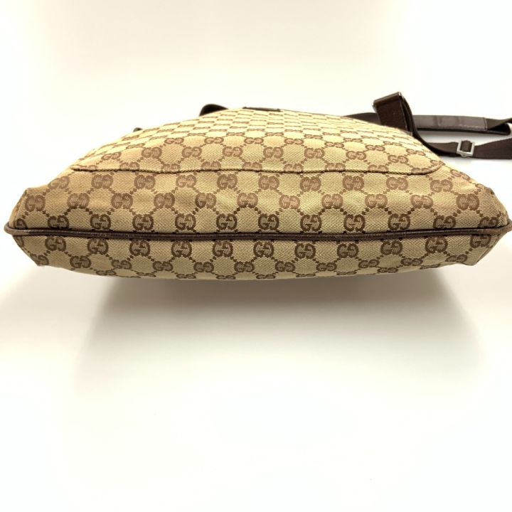 GUCCI グッチ GG キャンバス ショルダーバッグ 122791 ベージュ - 中古
