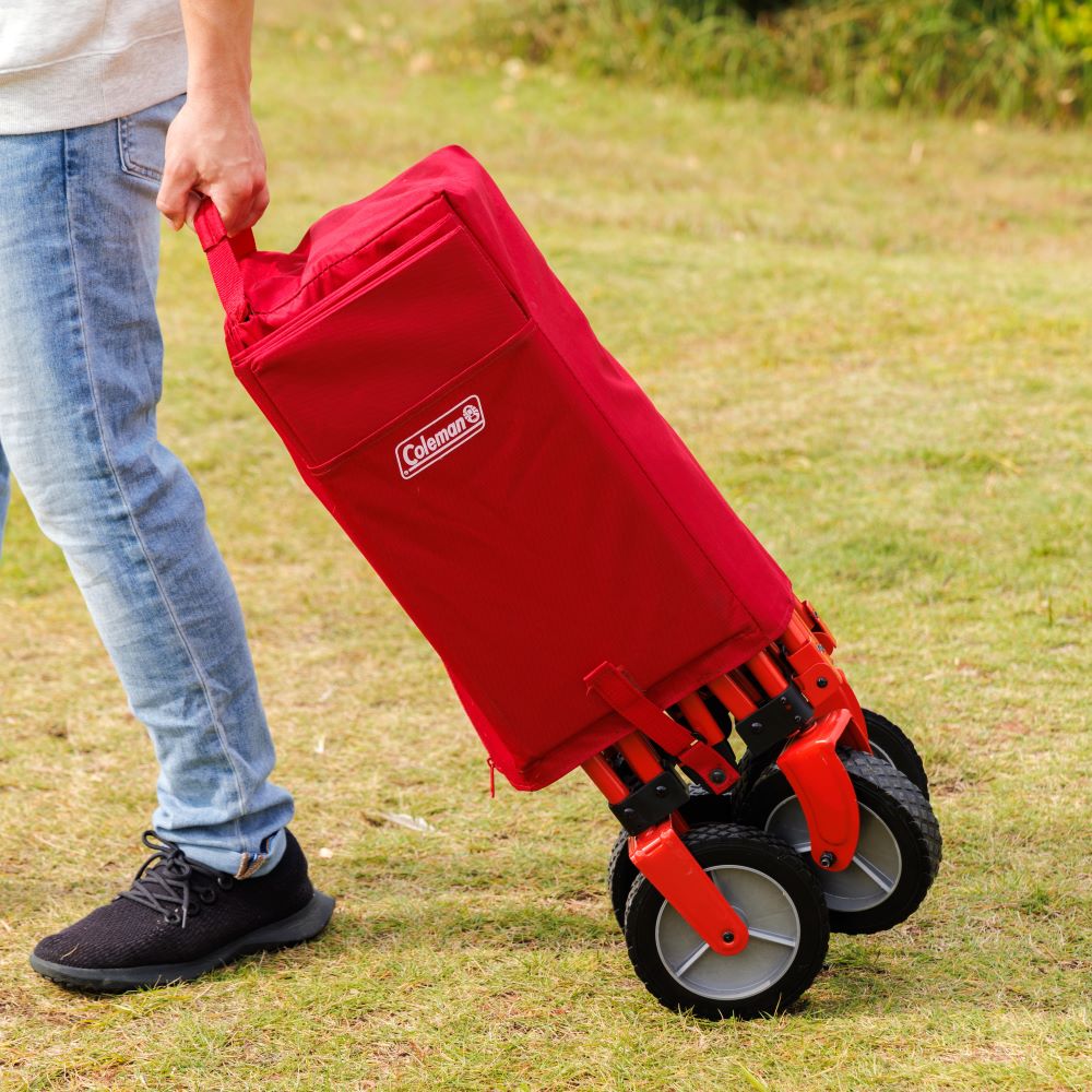 アウトドアワゴン（レッド）の通販｜キャンプ用品のコールマン【公式