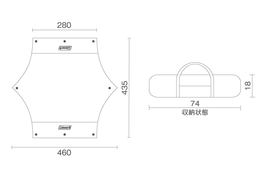 XPヘキサタープ/MDX (グレージュ)の通販｜キャンプ用品のコールマン