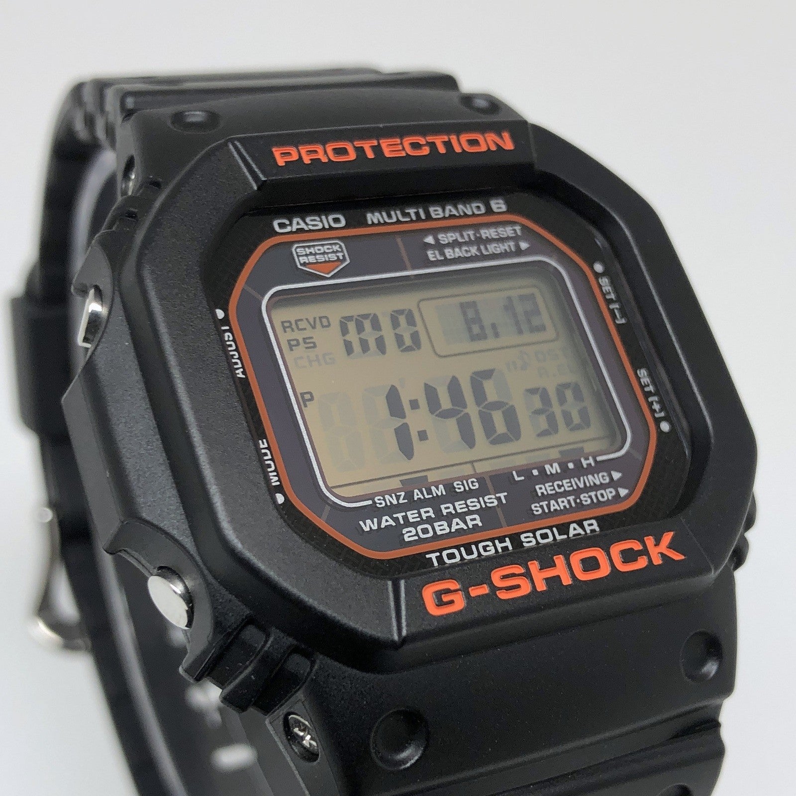 GW-M5610R-1 オレンジ カラー液晶 スピードモデル – G-BRIDGES