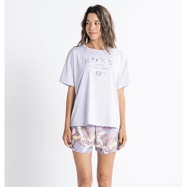 mic21ダイビングショップ[ ROXY ] ロキシー ON THE BEACH ラッシュT