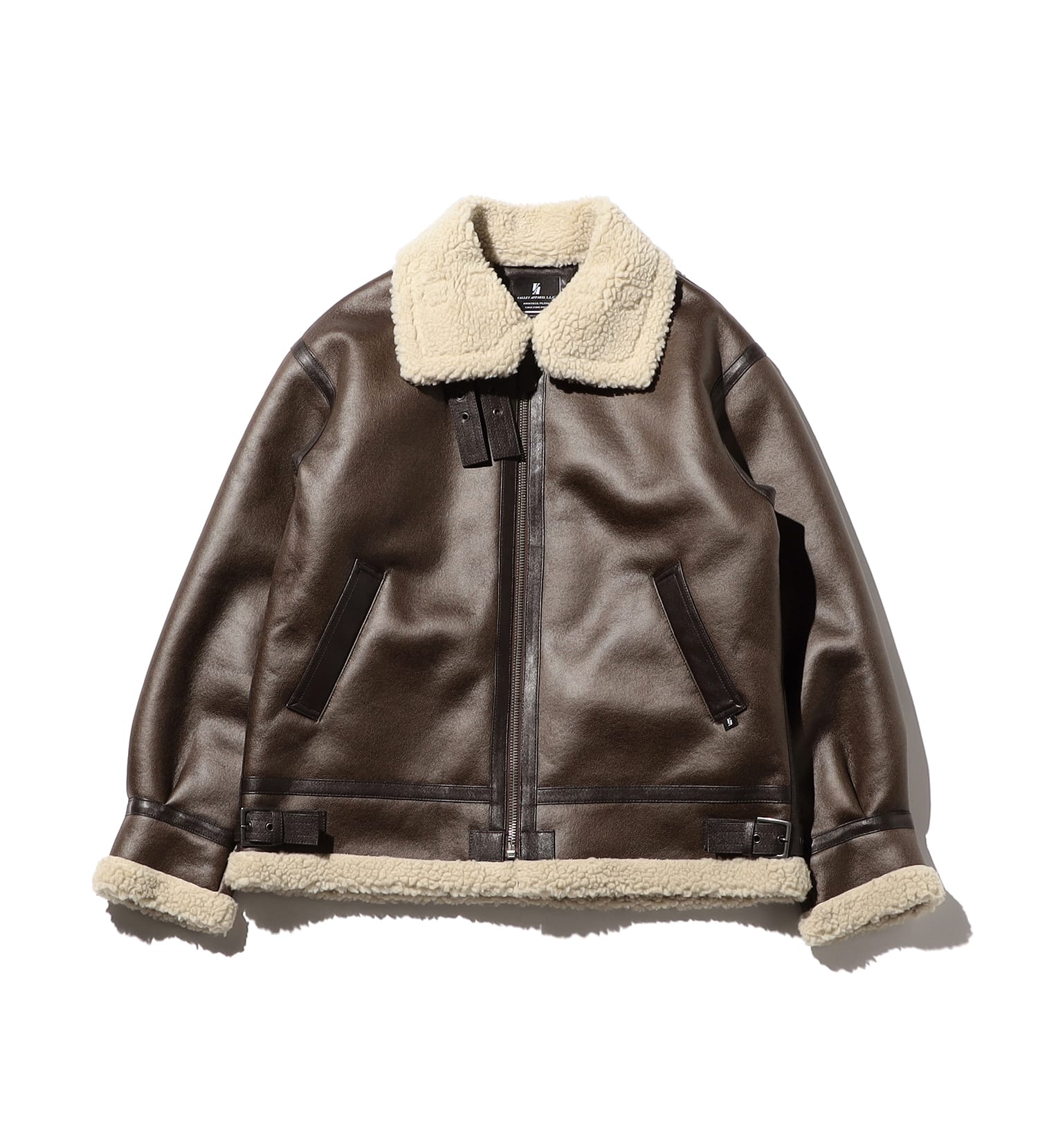 SALE】B-3 フェイクムートンジャケット|VALLEY APPAREL|バレー アパレル