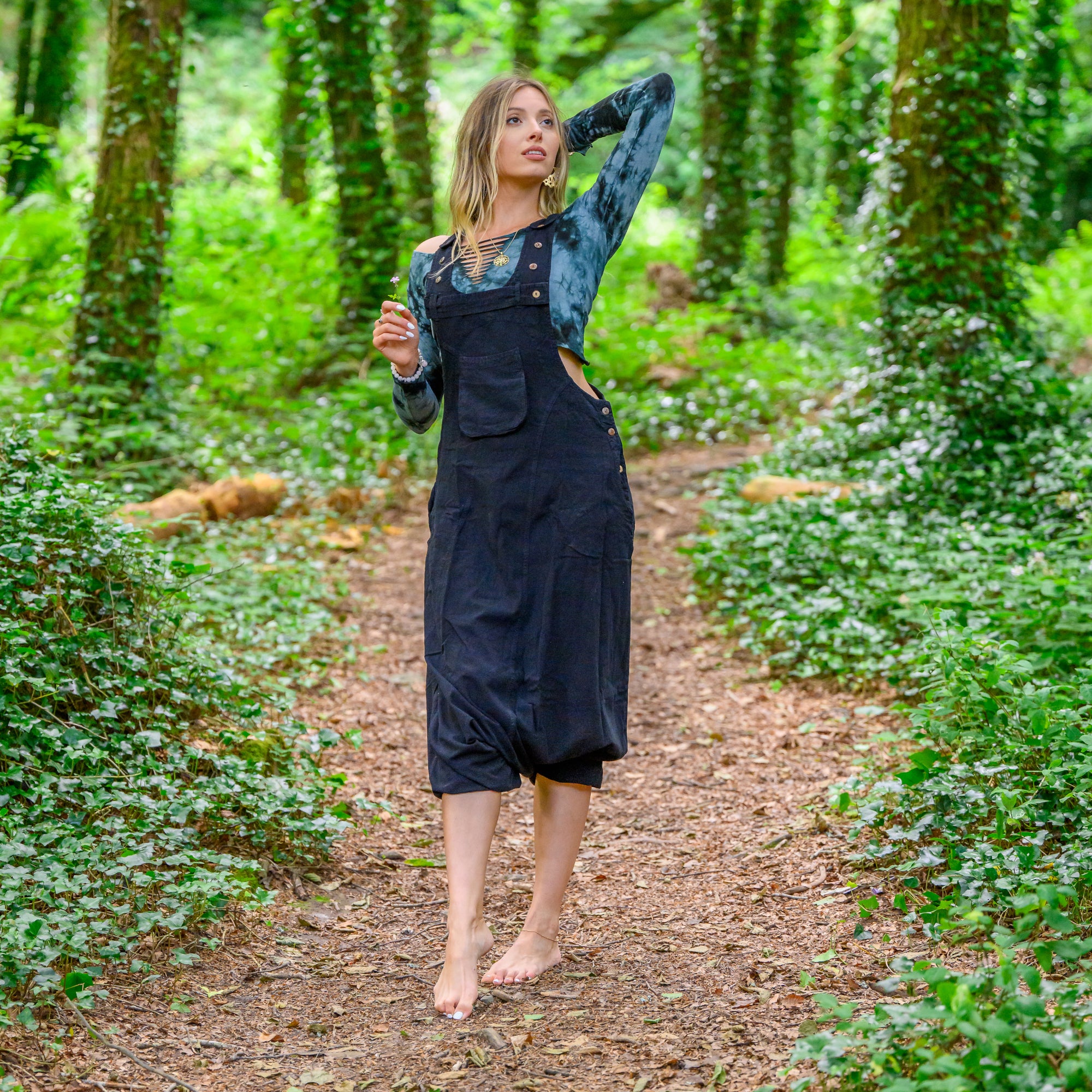 Harem Jumpsuit | Baggy Alibaba Style Drop Crotch Overalls– Ekeko