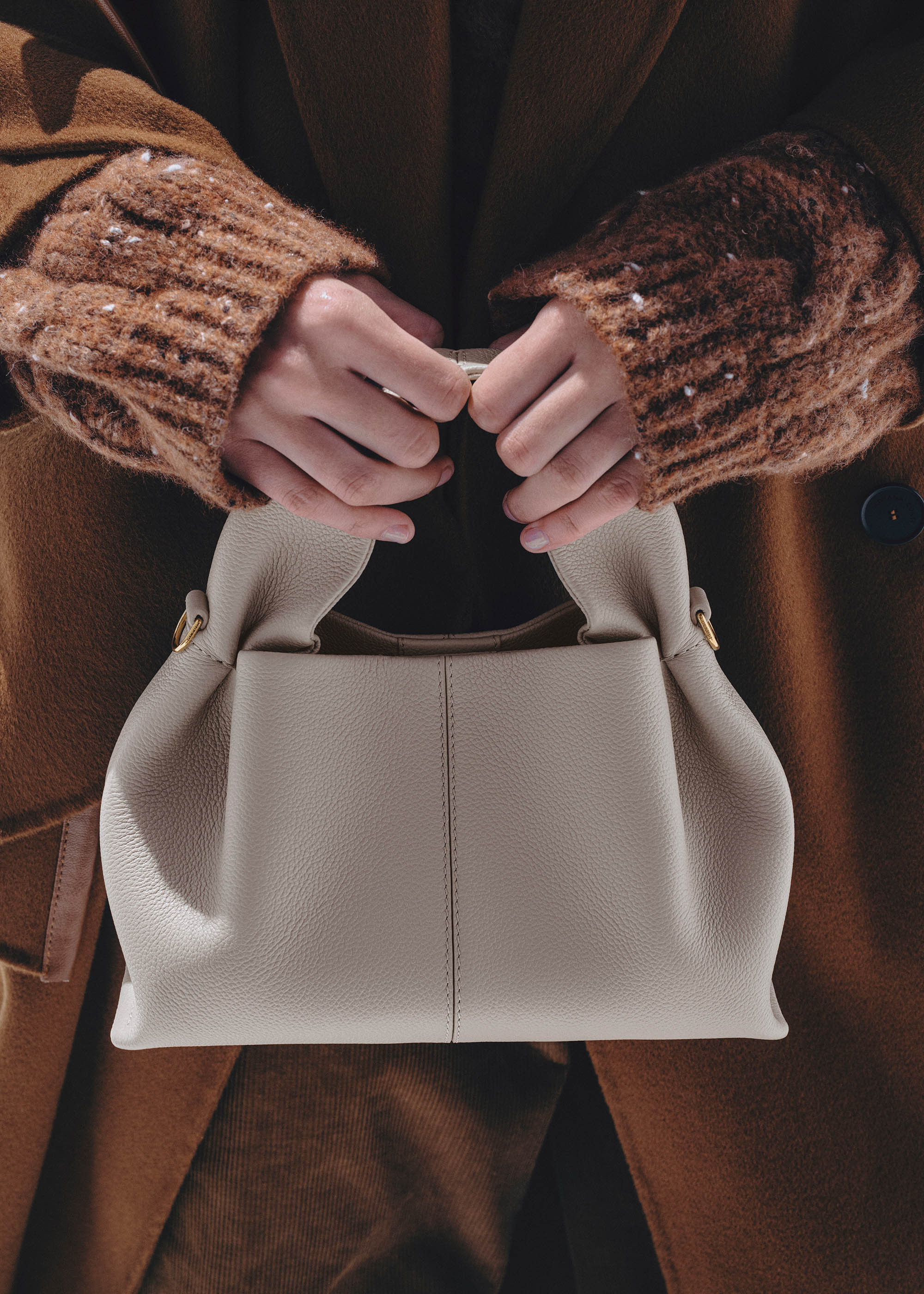 Polène | Bag - Numéro Neuf Mini - Textured Mist