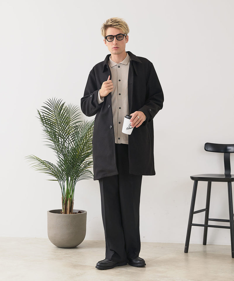 BLUE STANDARD/ブルースタンダード】圧縮ニット ウールライク バルマ