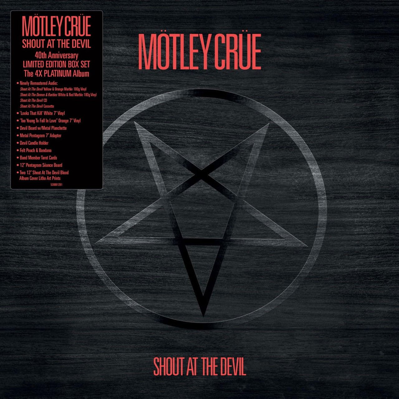 MOTLEY CRUE - SHOUT AT THE DEVIL Vinyl LP – Experience Vinyl