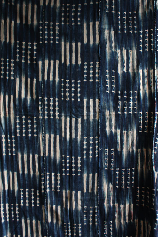 AFRICAN INDIGO FABRIC M-45-13 | アンティーク家具・雑貨の通販