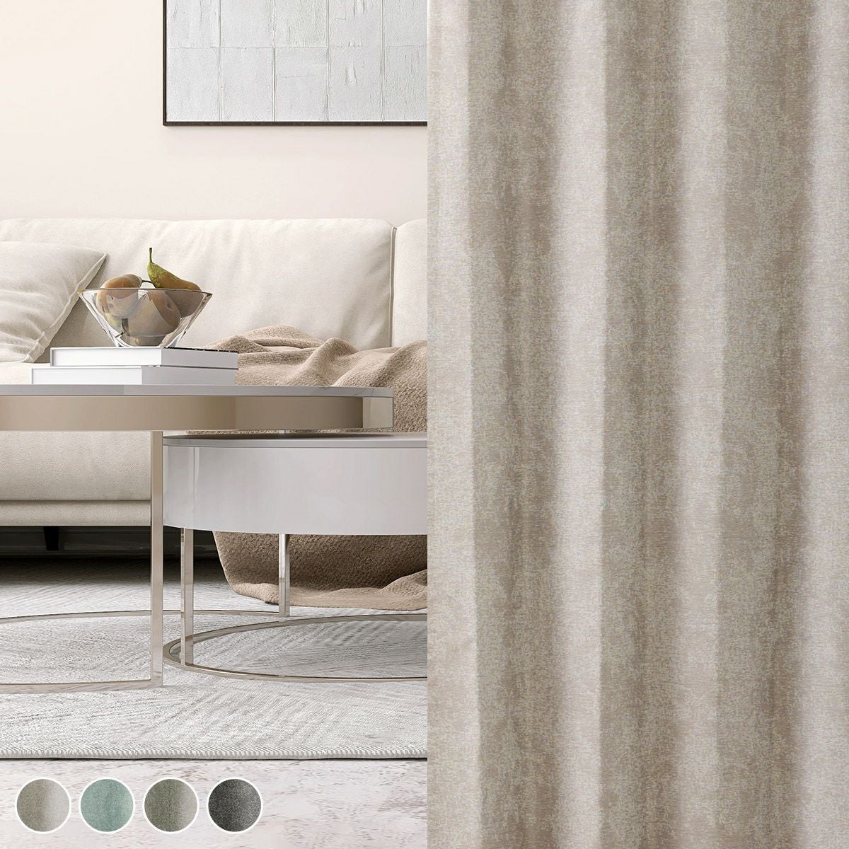 4色 ホテルライクなお部屋にダマスク柄がおしゃれなシームレス完全遮光