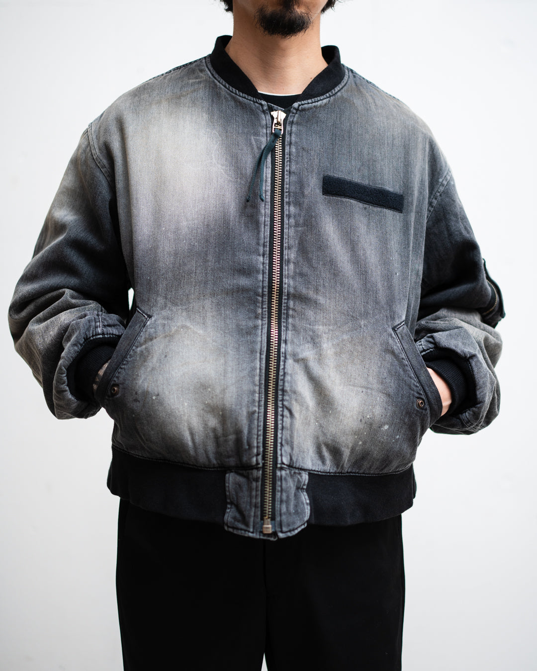 通販] ANACHRONORM(アナクロノーム) DUAL DENIM MA-1 商品ページ – fazeone