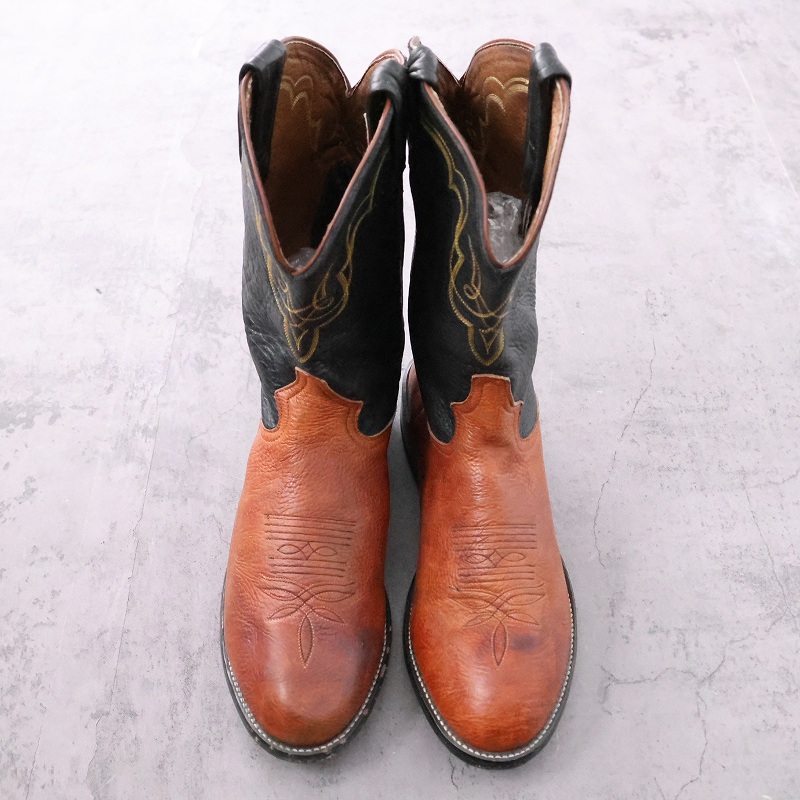 トニーラマ アメリカ製 茶色 ブラウン 黒 ブラック 靴 レザーブーツ