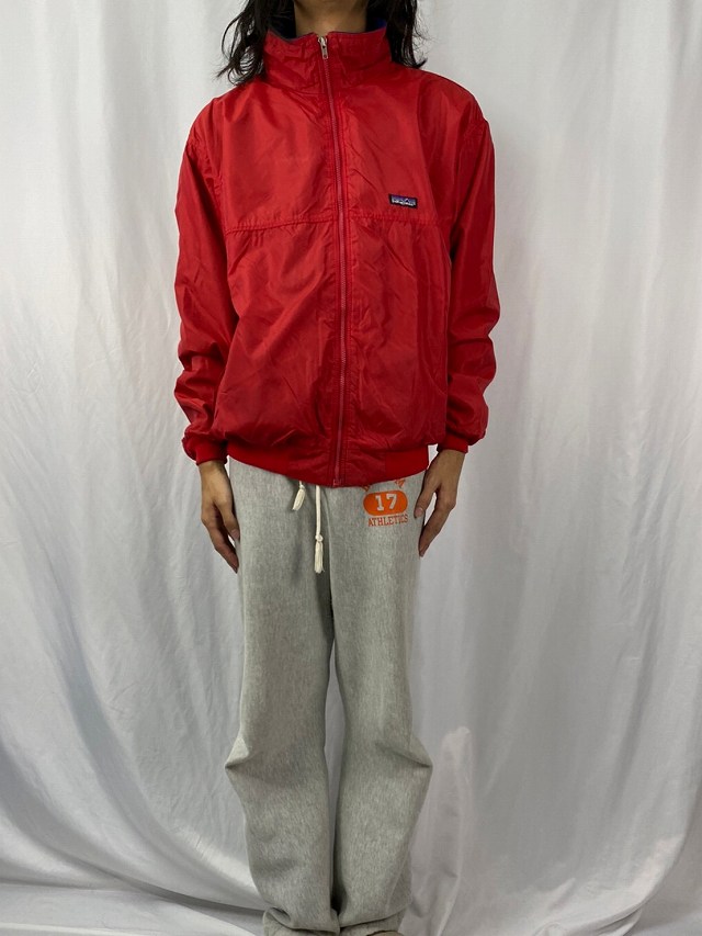 90年代 90s アメリカ製 パタゴニア ナイロン アウトドア 赤 レッド