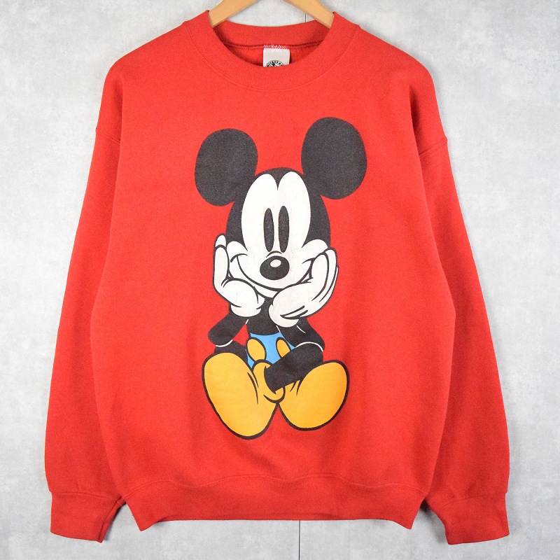 90s 90年代 ミッキー ディズニー 赤 レッド 青パン │ヴィテージ古着屋