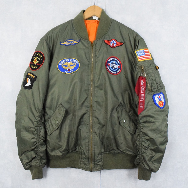 民生品 アルファインダストリーズ ブルゾン カーキ ミリタリー