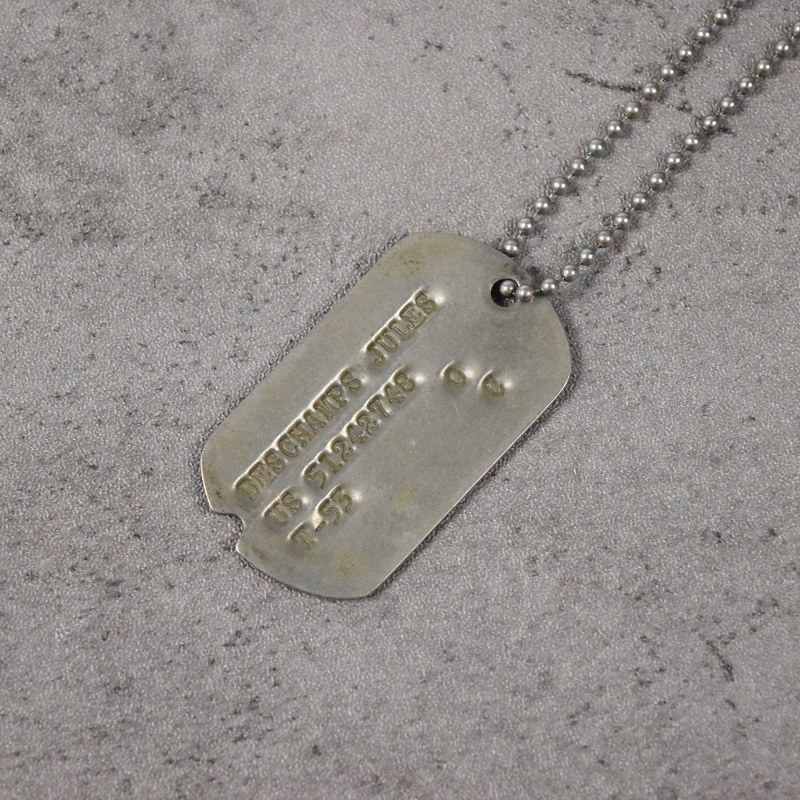 アメリカ軍 米軍 ミリタリー IDネックレス 認識票 | ビンテージ古着屋