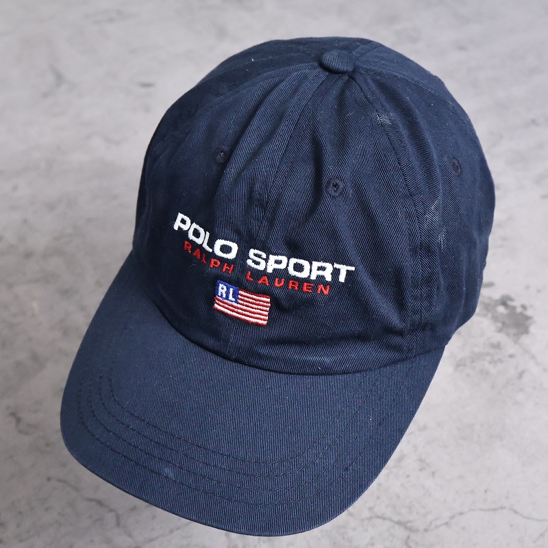 ポロスポーツラルフローレン ポロラルフローレン 帽子 紺 ネイビー