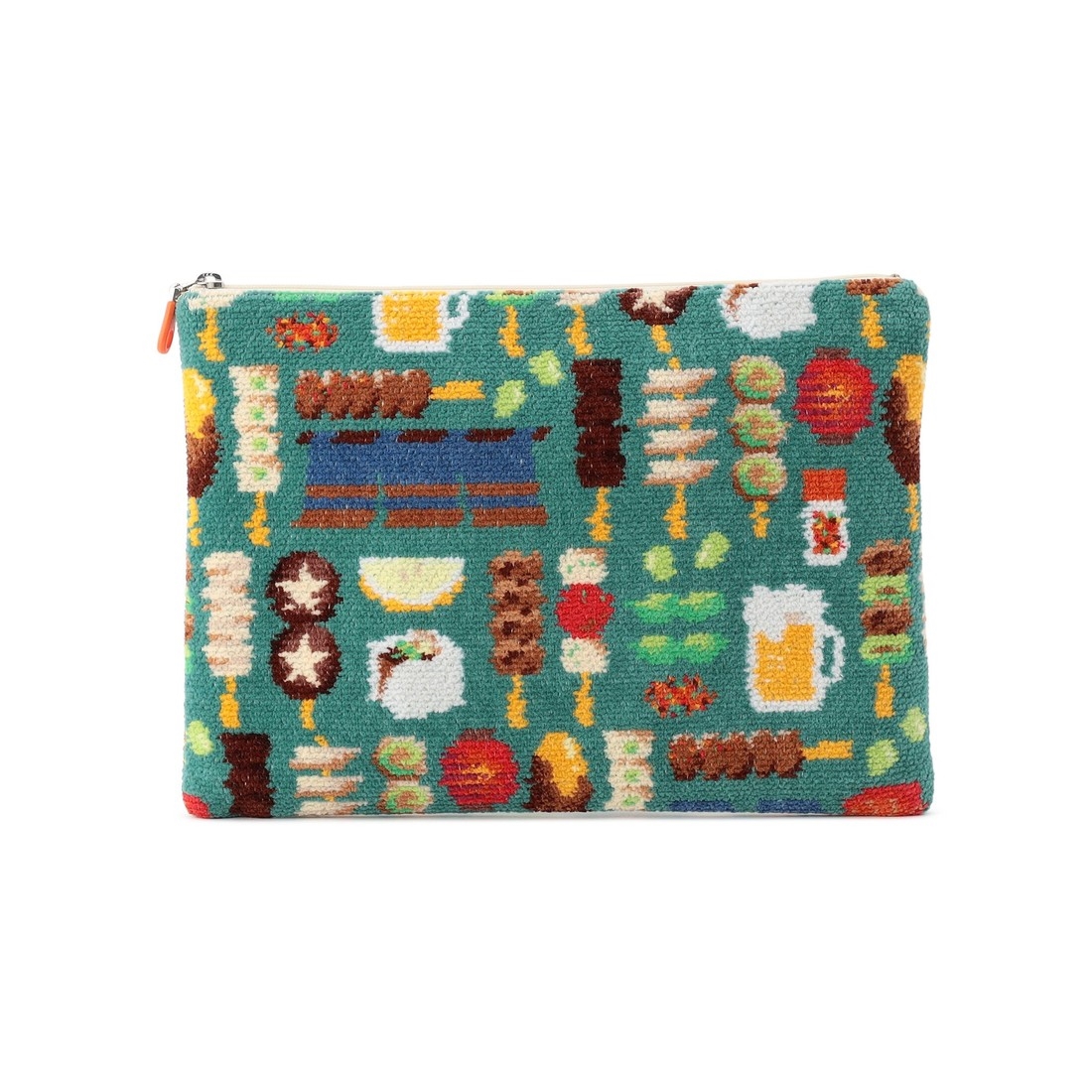 トリアエズビールデ！ フラットポーチ L/TBDー253125(グリーン