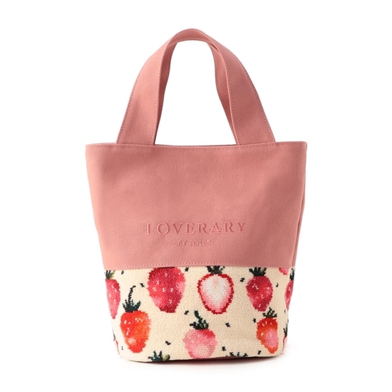 ストロベリードット バッグ L/STD-223014(ネイビー): LOVERARY BY