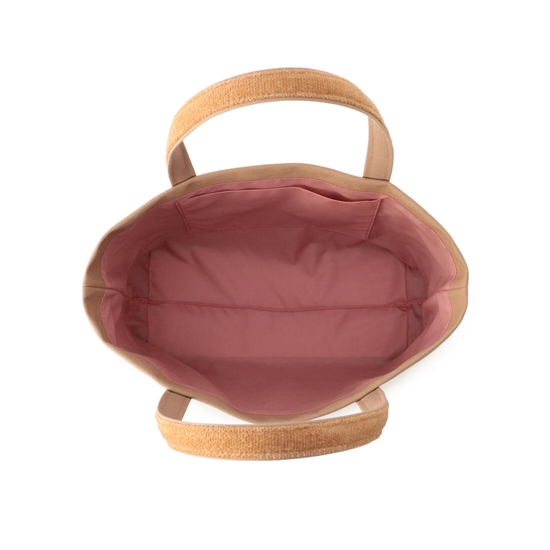 オールドテディ ワッペントートバッグ L/OTE-223025(ベージュ