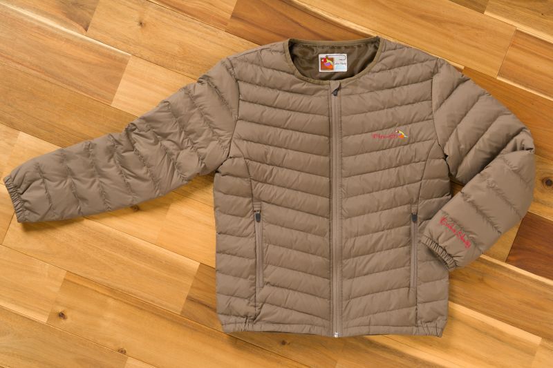 2Way LightDown（ラビダダウンジャケット)利休茶（りきゅうちゃ） - Fin‐ch