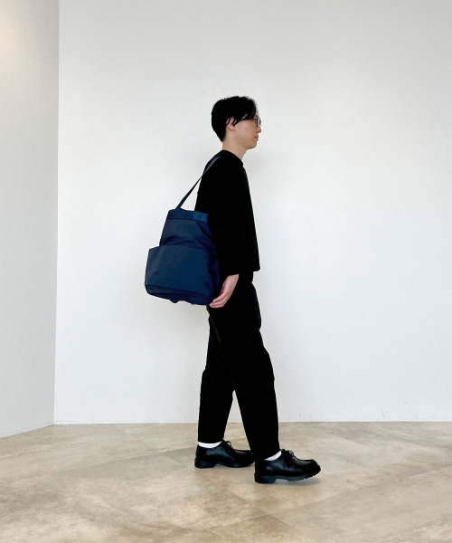 STLAKT ラウンドバックパック M ヘザーネイビーの通販 | BRUNO online