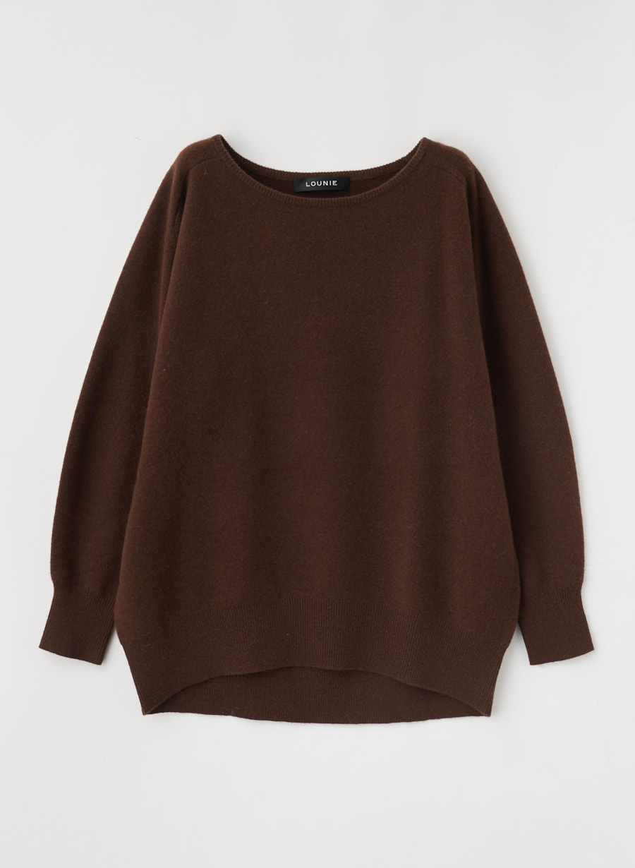 EC限定色】＜ウール100％＞クルーネックニットプルオーバー｜LOUNIE