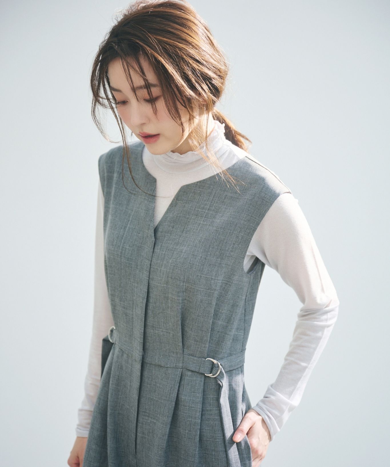 新色登場】もちもちジャージーハイネックインナー｜Stola.（ストラ