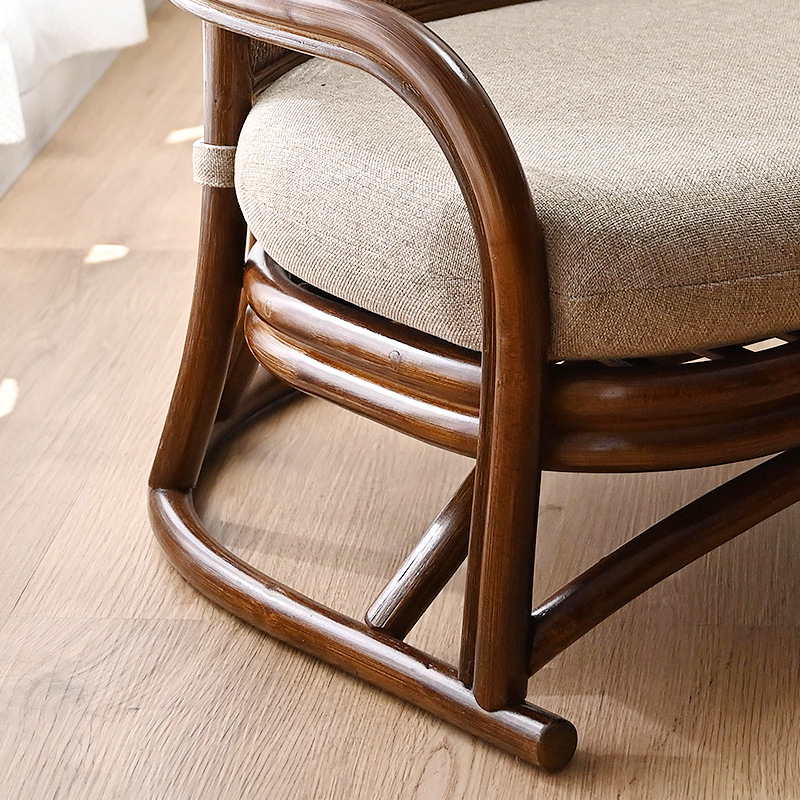 C058HR ラタン あぐら座椅子 | 【SR-net】Sunflower Rattanの卸販売サイト