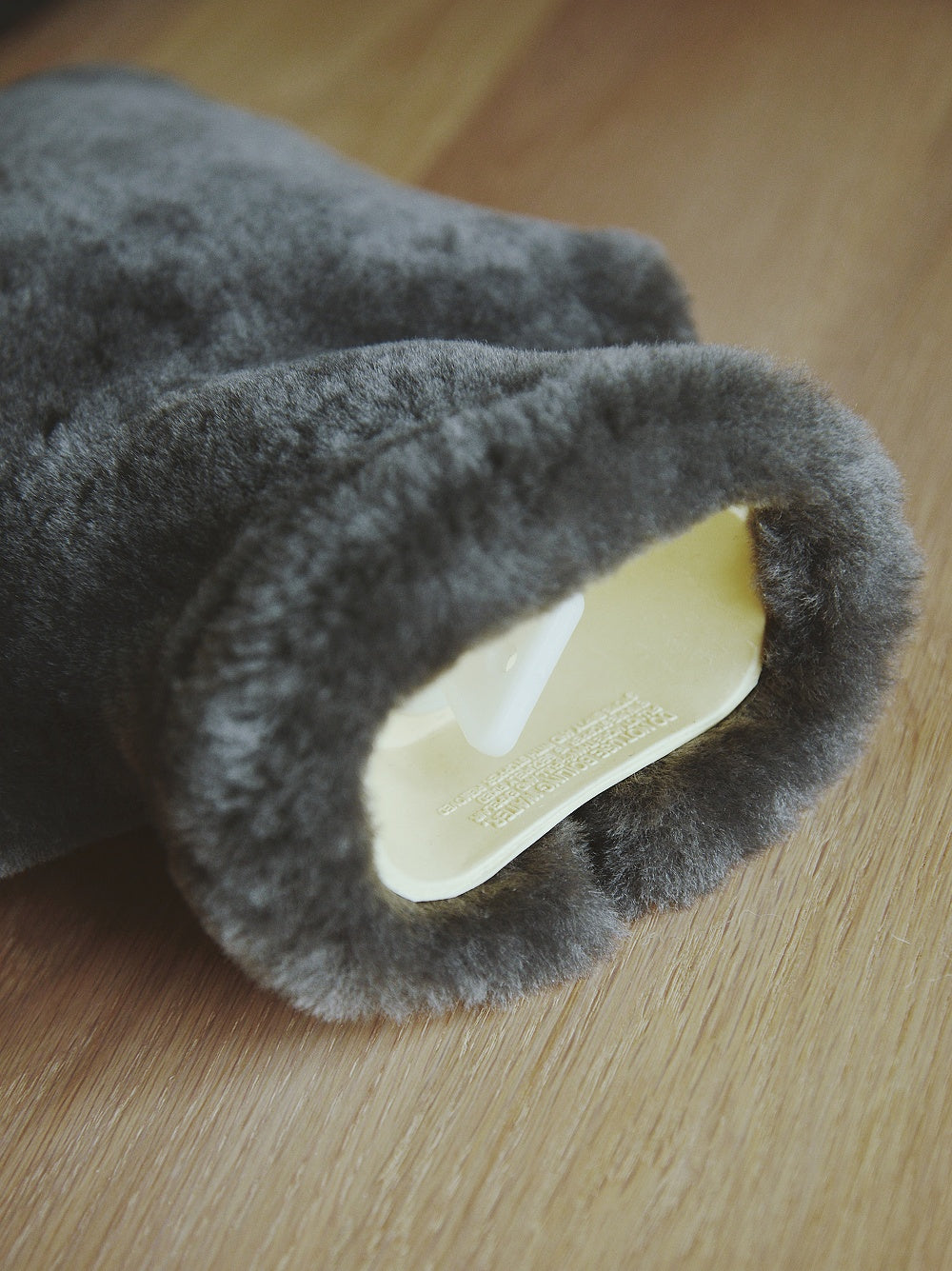 Hot Water Bottle Sheepskin Moccasin 湯たんぽ – fig furniture and deco