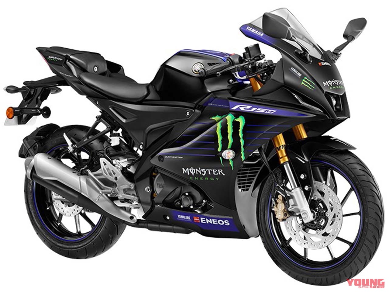 ヤマハ新型「YZF-R15/M」登場!! 最新のR7顔やクイックシフター、倒立