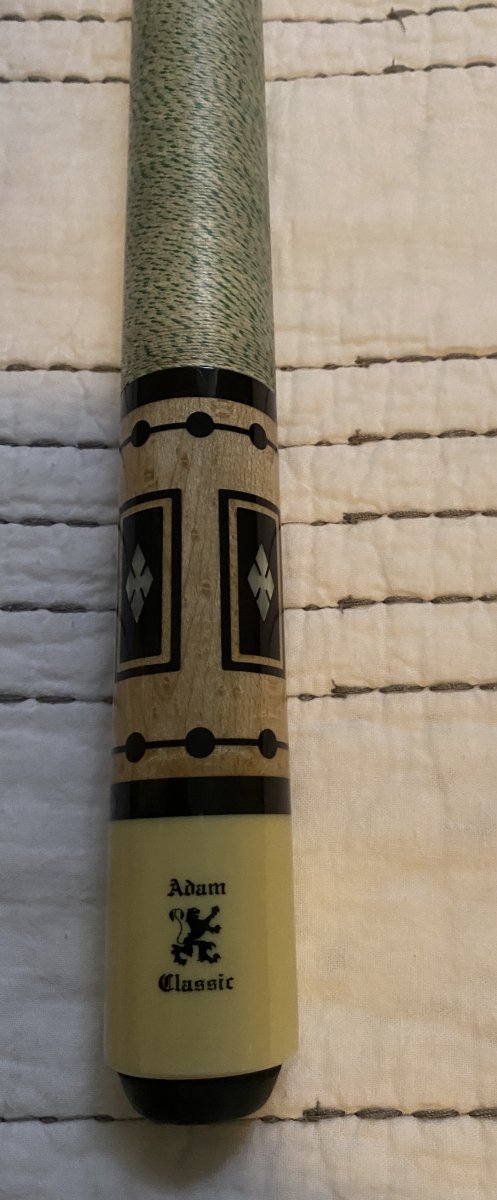 Question on Newly Acquired Adam Cue | AzBilliards Forums