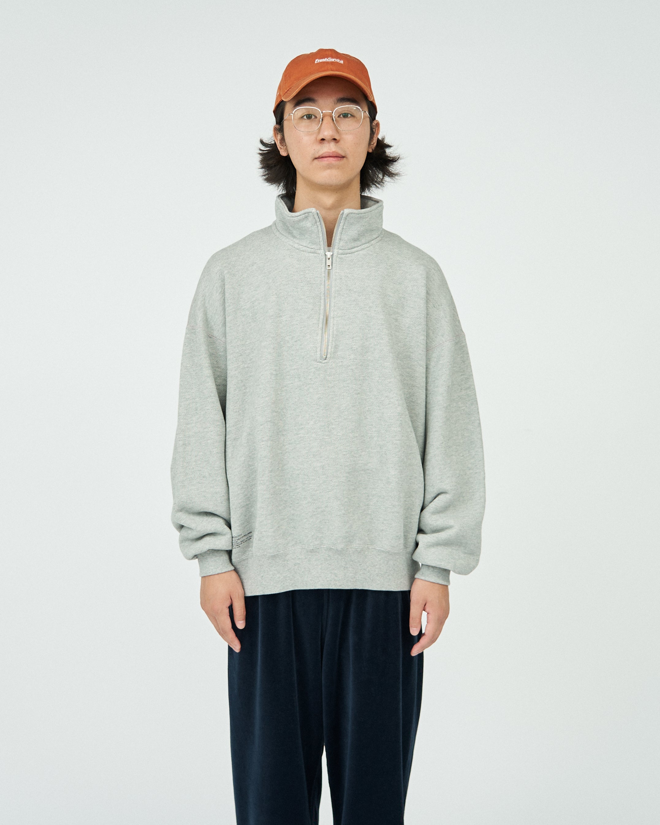 HEAVY OZ HALF ZIP PULLOVER – FreshService KYOTO