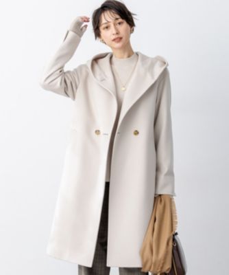 23区(ニジュウサンク)のウールカシミヤビーバー フーデット コート通販