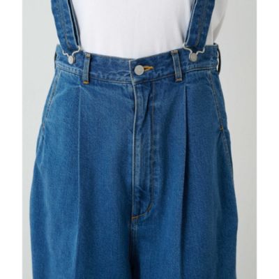 Whim Gazette(ウィム ガゼット)の【GEMINI】サスペンダーデニムパンツ