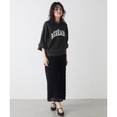 Whim Gazette(ウィム ガゼット)の【THE PAUSE】ロゴスウェットプル