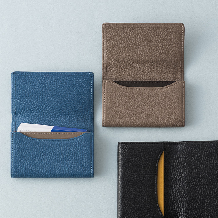 Vintage Revival Productions】roundzip slim wallet/shrink leather