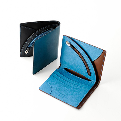 Vintage Revival Productions】AIR WALLET／Shrink Leather・Oil
