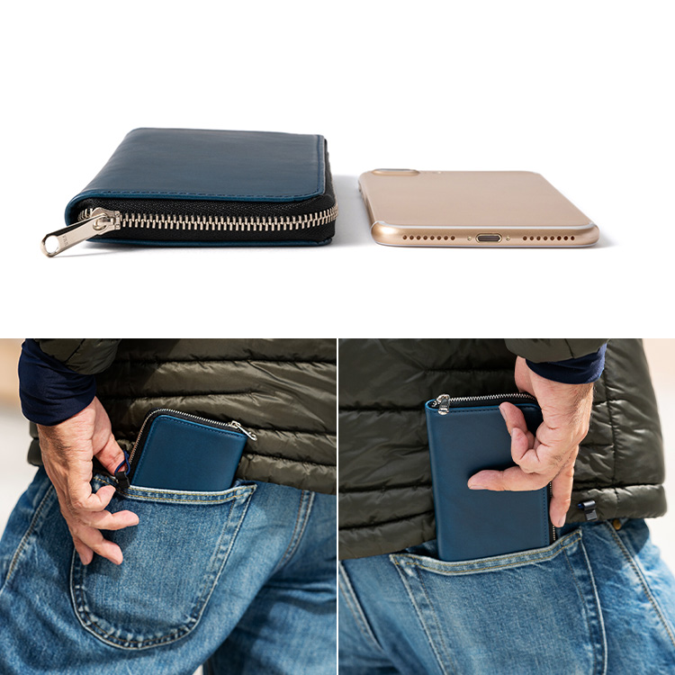 Vintage Revival Productions】round zip more slim | 藤巻百貨店