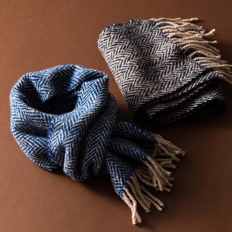 MICHINOKU AKANEKAI】ショートマフラー | 藤巻百貨店