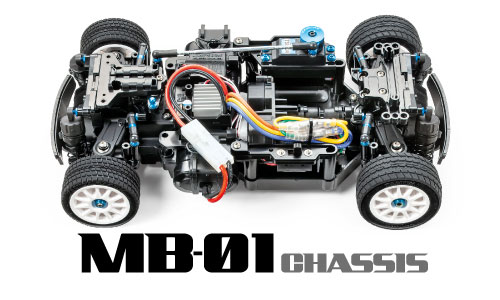 ナックル】タミヤ TC-01 シャーシキット サンワローハイトサーボなし