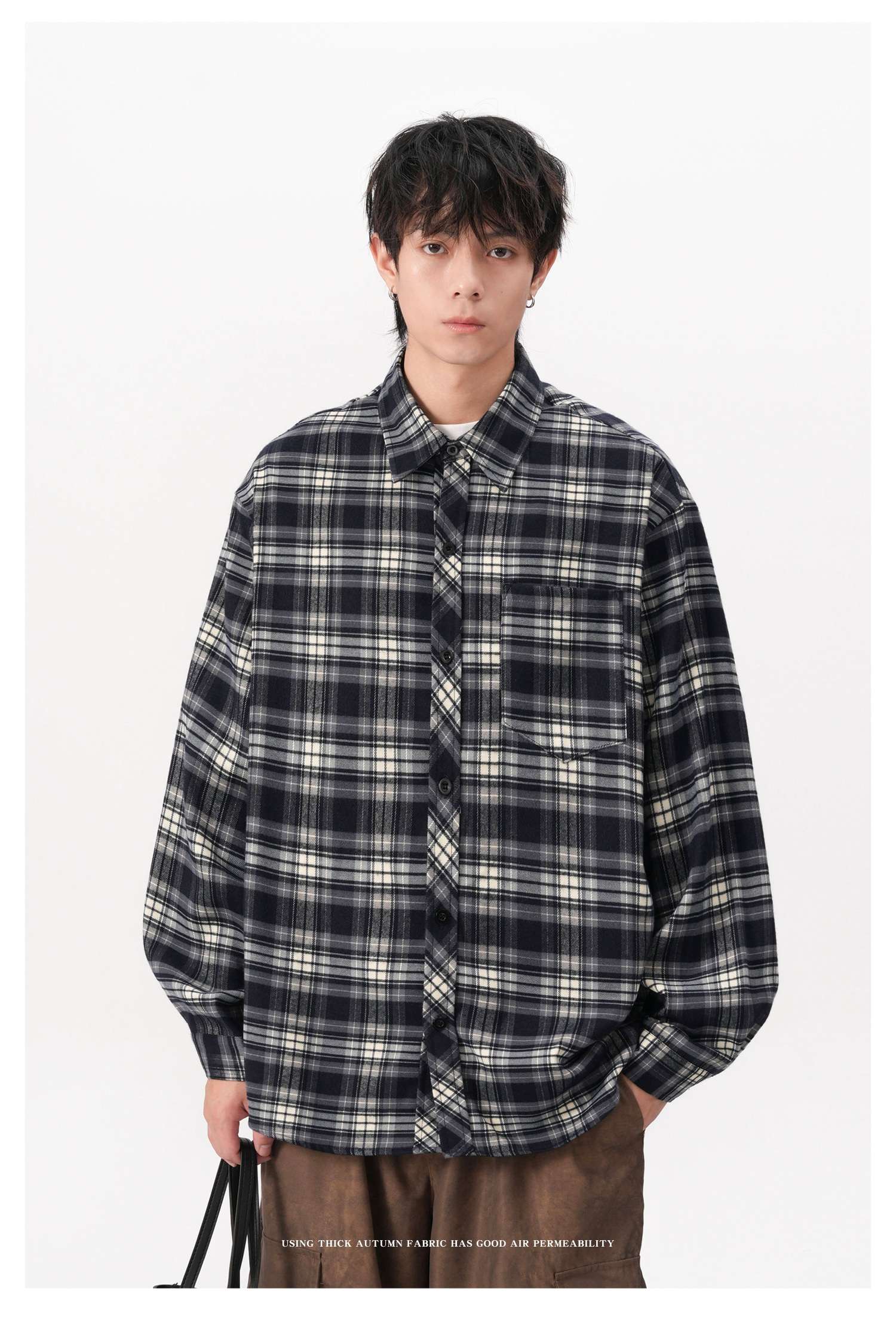 チェック柄シャツ メンズ カジュアル チェック柄 シャツ チェック柄