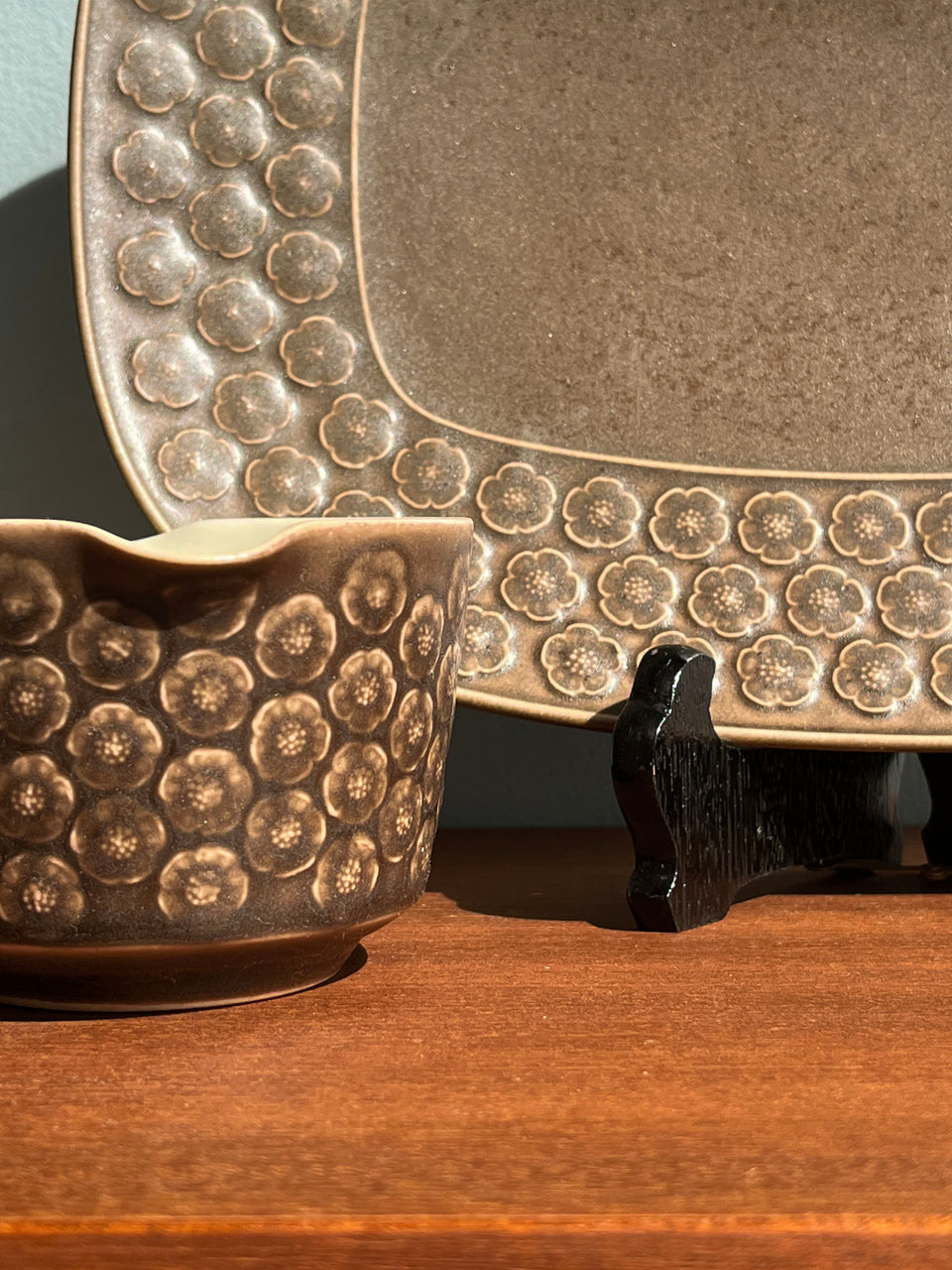 クロニーデン ブラウンアズール プレート ソースパン クイストゴー