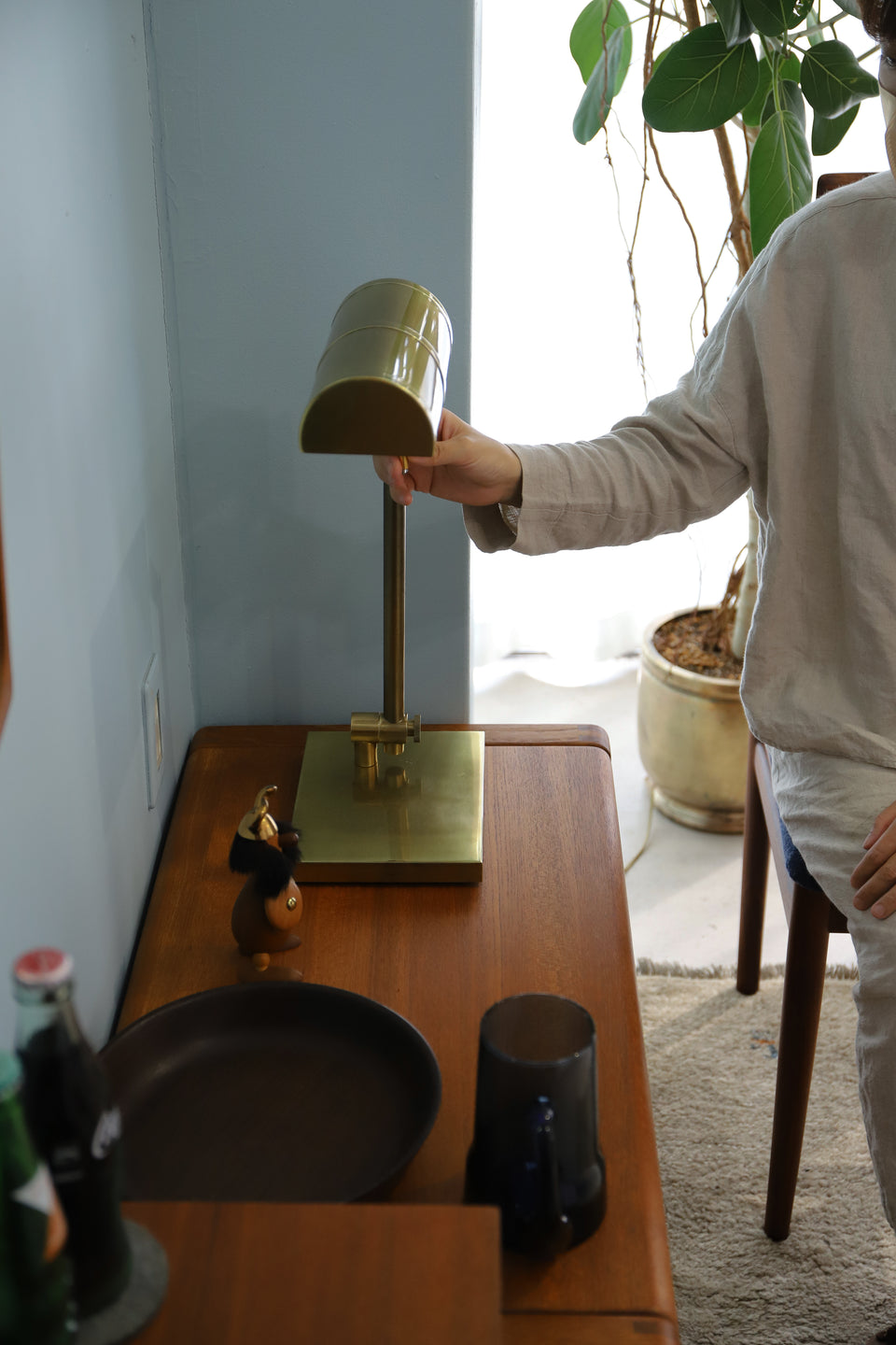 フレデリッククーパー デスクランプ 真鍮 間接照明/Frederick Cooper