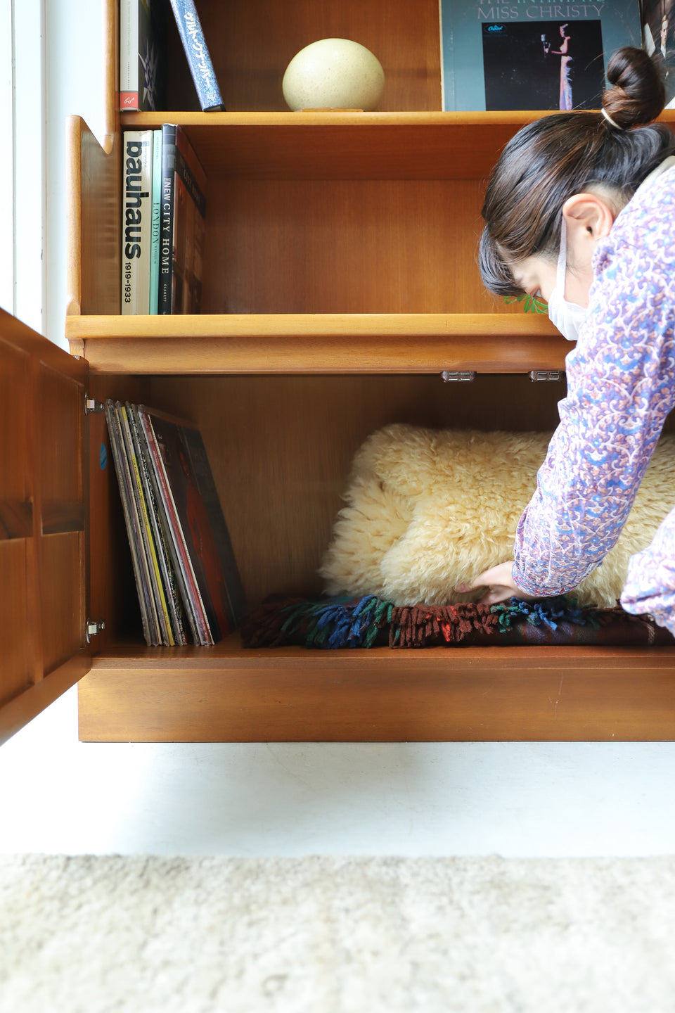 イギリスヴィンテージ ネイサン シェルフ 食器棚 ミッドセンチュリー