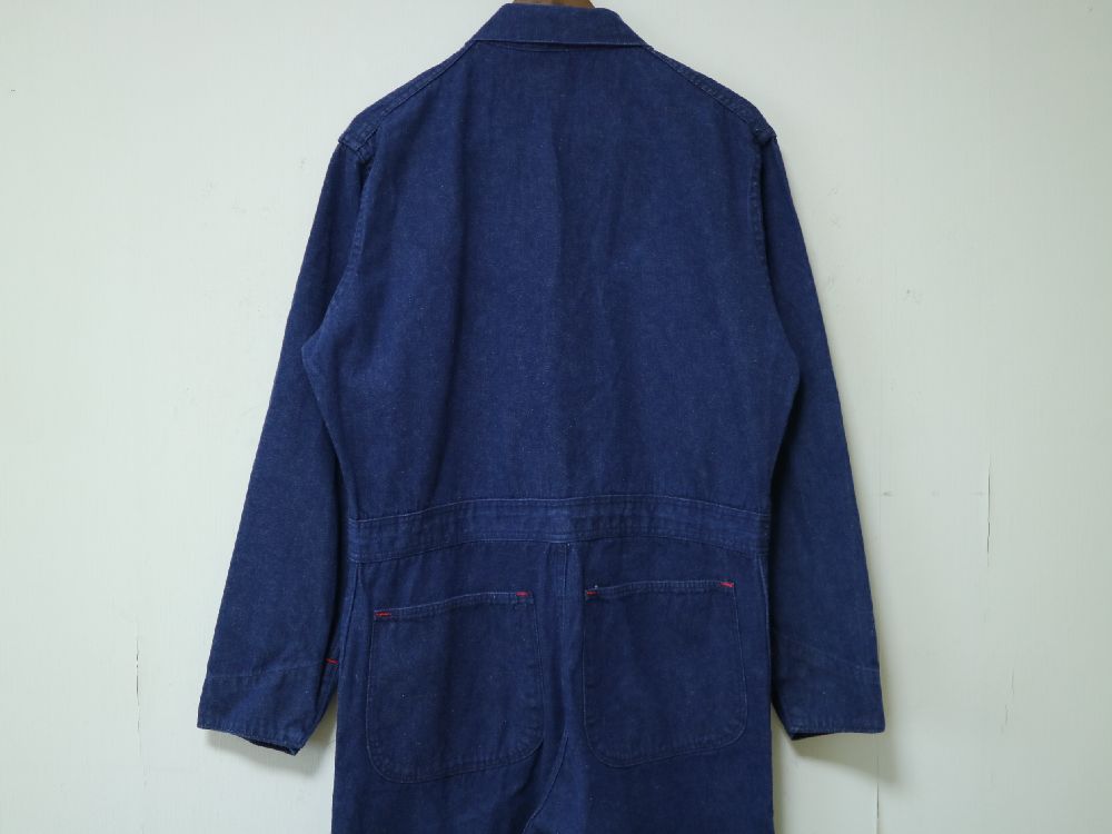 60S～ BLUE BELL デニム オールインワン ツナギ カバーオール つなぎ