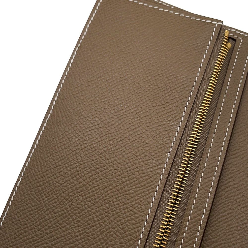 エルメス 長財布 ベアンスフレ ゴールド/ゴールド金具 エプソン U刻印