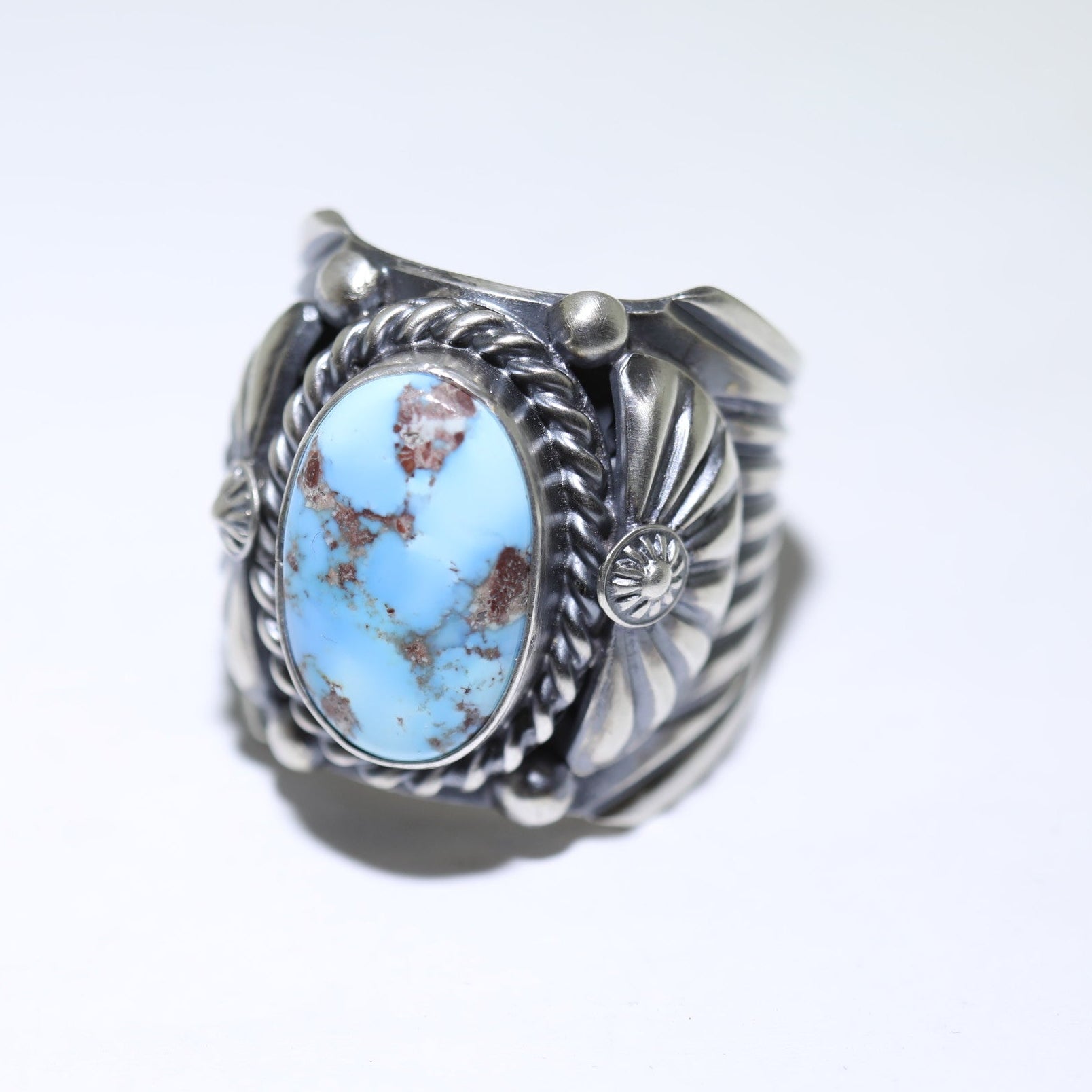 Broken Arrow Ring by Navajo- 10 – Gallup Trading