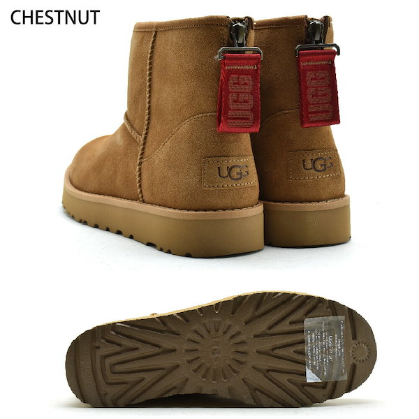 Qoo10] UGG アグ クラシックミニロゴジップ ブーツ